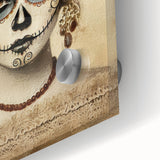 Elegant Rose Catrina – Día de los Muertos Canvas Art