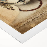 Elegant Rose Catrina – Día de los Muertos Canvas Art