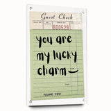 You Are My Lucky Charm - St. Patrick’s Day Wall Art Print
