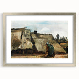 A Peasant Woman Digging - Rustic Impressionist Scene by Vincent van Gogh