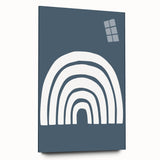 Minimalist Rainbow - Boys Wall Art Kids Room Decor