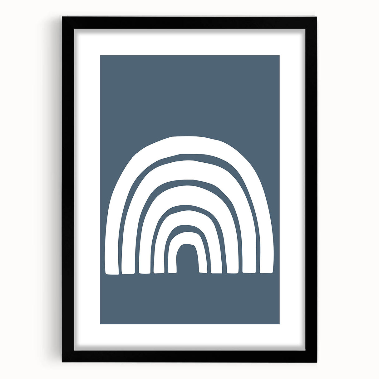 Minimalist Rainbow - Boys Wall Art Kids Room Decor