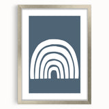 Minimalist Rainbow - Boys Wall Art Kids Room Decor