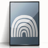 Minimalist Rainbow - Boys Wall Art Kids Room Decor