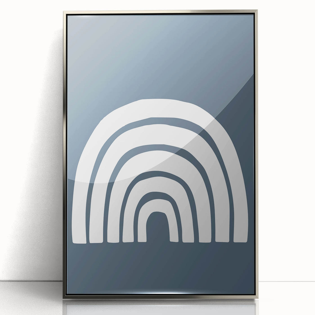 Minimalist Rainbow - Boys Wall Art Kids Room Decor
