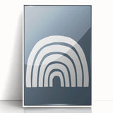 Minimalist Rainbow - Boys Wall Art Kids Room Decor