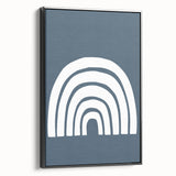 Minimalist Rainbow - Boys Wall Art Kids Room Decor