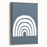 Minimalist Rainbow - Boys Wall Art Kids Room Decor