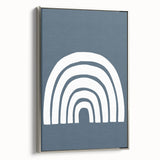 Minimalist Rainbow - Boys Wall Art Kids Room Decor