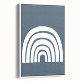 Minimalist Rainbow - Boys Wall Art Kids Room Decor