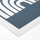 Minimalist Rainbow - Boys Wall Art Kids Room Decor