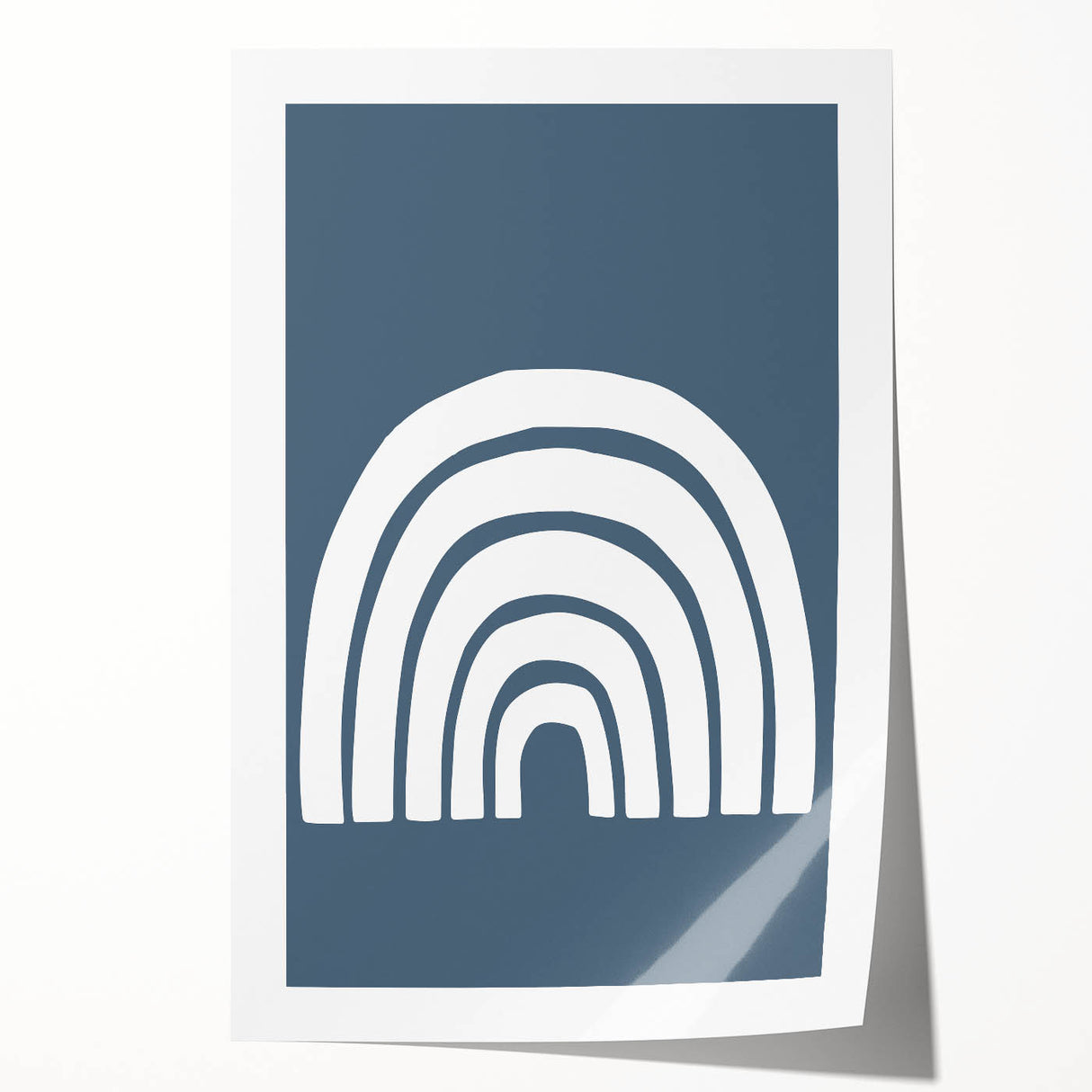 Minimalist Rainbow - Boys Wall Art Kids Room Decor