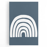Minimalist Rainbow - Boys Wall Art Kids Room Decor