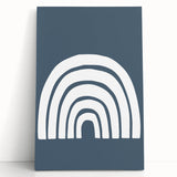 Minimalist Rainbow - Boys Wall Art Kids Room Decor