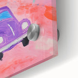 Rolled Canvas Prints for Kids - Vibrant City Street Car Art