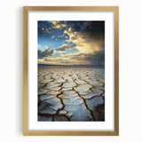 Elegant gold landscape frame with a white mat, showcasing a scenic artwork, ideal for home decor. Perfect for adding a touch of sophistication to any room.