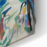 Abstract Mountain Landscape - Colorful Modern Wall Art Print