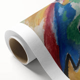 Abstract Mountain Landscape - Colorful Modern Wall Art Print