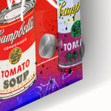 Iconic Pop Art Wall Art – Colorful Campbell’s Soup Canvas Print