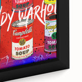 Iconic Pop Art Wall Art – Colorful Campbell’s Soup Canvas Print