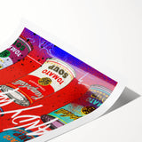 Iconic Pop Art Wall Art – Colorful Campbell’s Soup Canvas Print