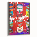 Iconic Pop Art Wall Art – Colorful Campbell’s Soup Canvas Print
