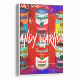 Iconic Pop Art Wall Art – Colorful Campbell’s Soup Canvas Print