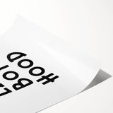 “Long Live Boyhood” Typography Art Print for Kids Room