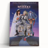 Retro Wall Art - Beetlejuice Vintage Movie Poster Art
