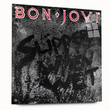Retro Wall Art – Bon Jovi Slippery When Wet Album Canvas Print