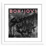 Retro Wall Art – Bon Jovi Slippery When Wet Album Canvas Print