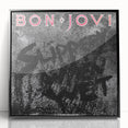 Retro Wall Art – Bon Jovi Slippery When Wet Album Canvas Print