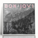 Retro Wall Art – Bon Jovi Slippery When Wet Album Canvas Print