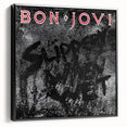 Retro Wall Art – Bon Jovi Slippery When Wet Album Canvas Print