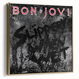 Retro Wall Art – Bon Jovi Slippery When Wet Album Canvas Print