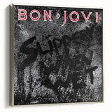 Retro Wall Art – Bon Jovi Slippery When Wet Album Canvas Print