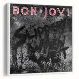 Retro Wall Art – Bon Jovi Slippery When Wet Album Canvas Print