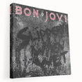 Retro Wall Art – Bon Jovi Slippery When Wet Album Canvas Print