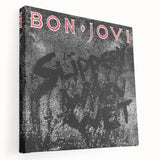 Retro Wall Art – Bon Jovi Slippery When Wet Album Canvas Print