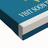 Australia Retro Travel Poster | Koala Wildlife Art Print