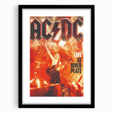 AC/DC Live at River Plate Poster - Rock Concert Wall Art