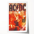 AC/DC Live at River Plate Poster - Rock Concert Wall Art