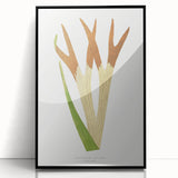 Elegant Realism Art Print – Staghorn Fern by Edward Joseph Lowe
