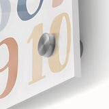 Numbers Kids Educational Wall Art – Minimalist Learning Print