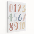 Numbers Kids Educational Wall Art – Minimalist Learning Print