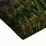 Black and white landscape art painting of a serene Bangladesh scenery on large stretched canvas, ideal for bedroom wall art.