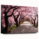 Large abstract wall art featuring a serene Japanese landscape in muted earth tones on acrylic glass.