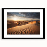 Extra large abstract art print of a colorful, textured Mongolian landscape on a framed canvas, ideal for living room decor.