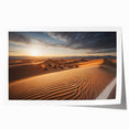 Extra large rolled print of a Mongolian landscape featuring soft pastel hues, ideal for art wall dining room decor.