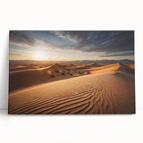 Black and white photograph of a Mongolian landscape on stretched canvas, ideal for kitchen wall art or bedroom ambiance.